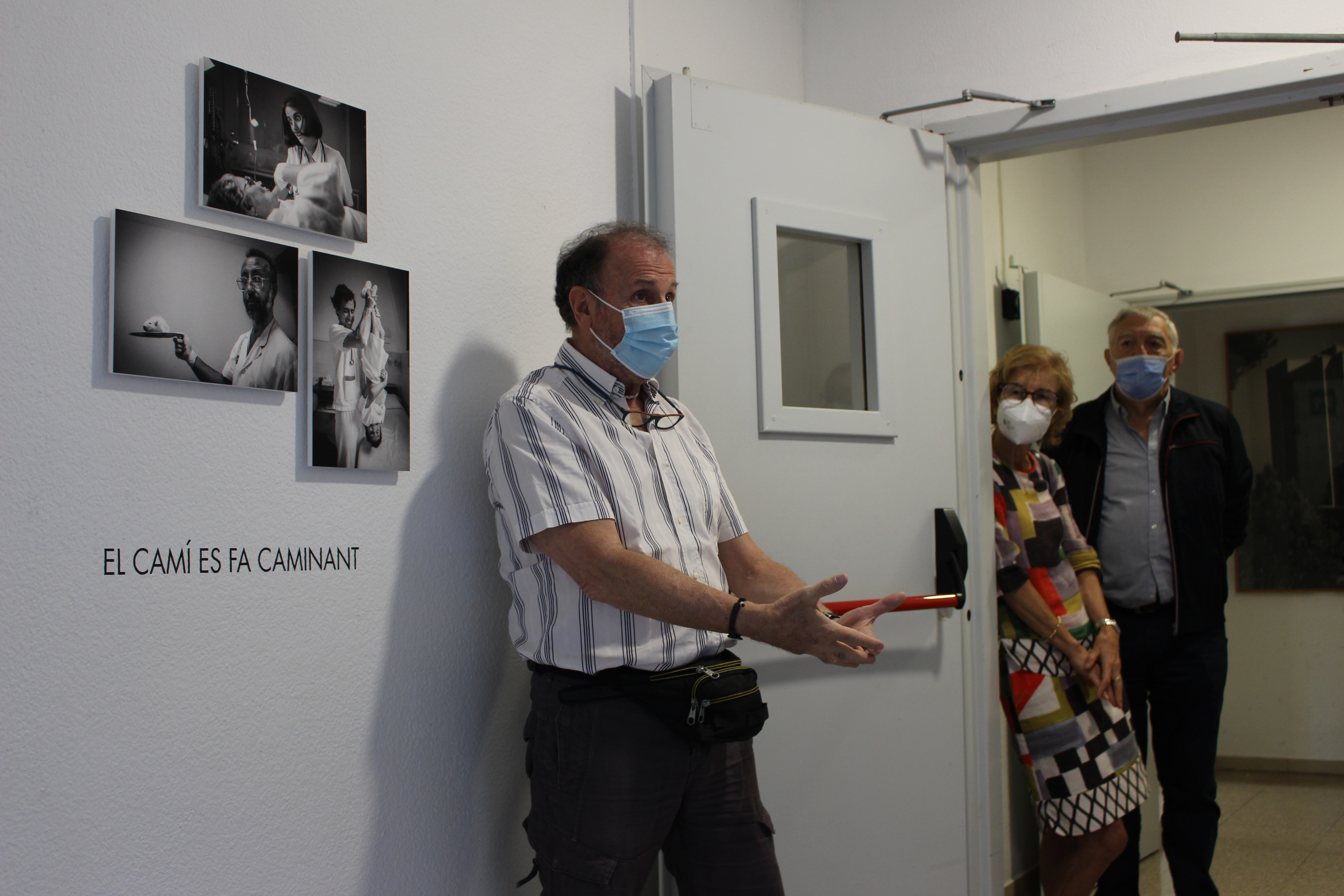 El fotògraf Tino Soriano explica les fotografies de l'exposició CurArt al Trueta