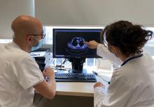 Professionals de l'equip investigador del servei de pneumologia de l'Hospital Trueta
